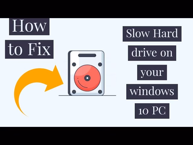 How to speed up a slow hard drive?