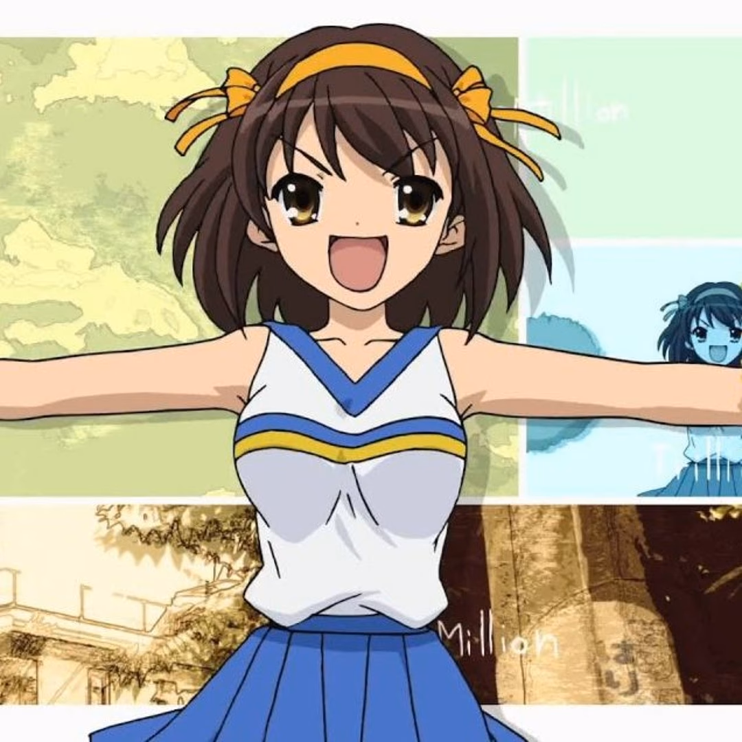Does Haruhi Suzumiya appear in anime?