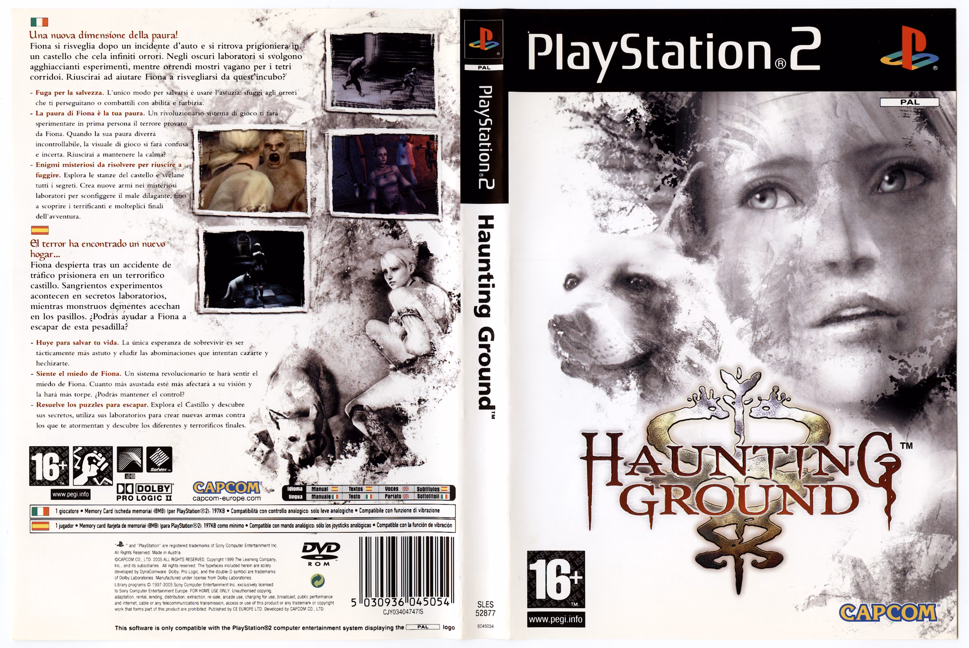 Where can I download Haunting Ground (Europe) ROM (ISO)?