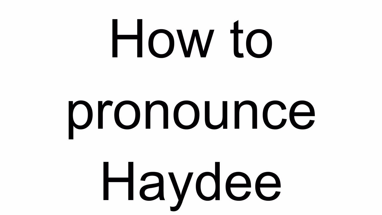 ¿Cuál es el significado de Haidee?
