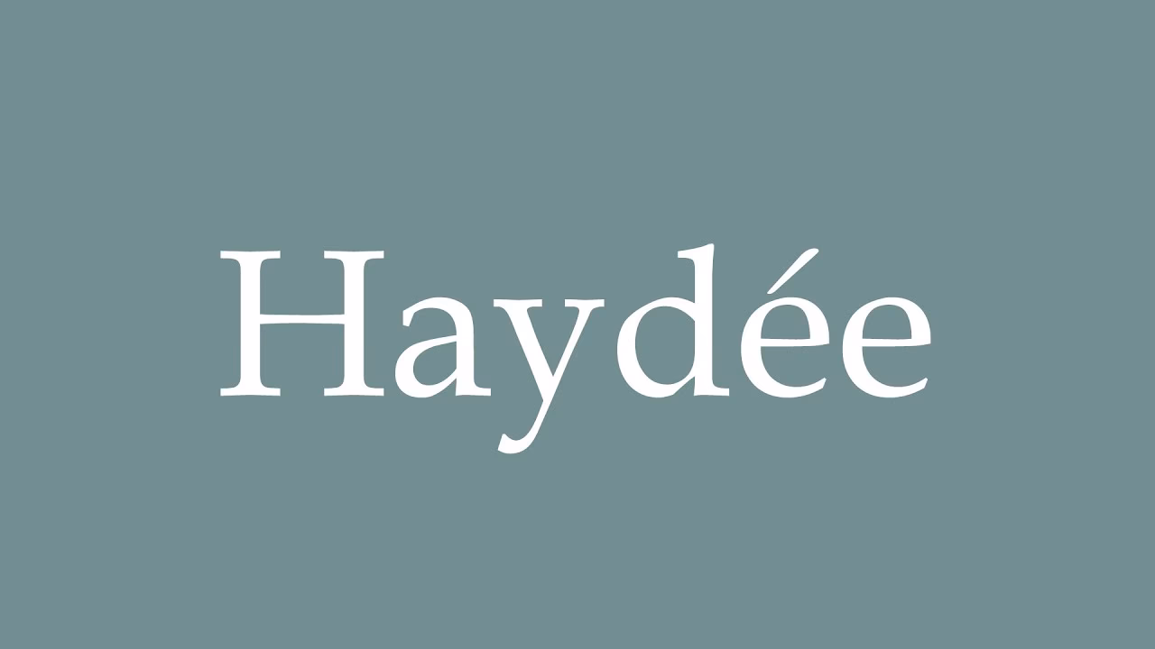 ¿Qué le pasó a Haydee?