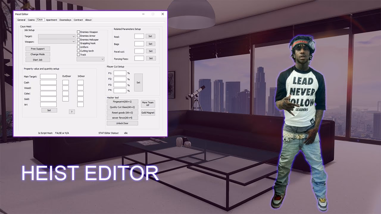 What is the heist based on?