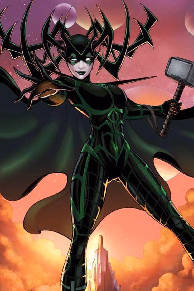 Where can I find Hela artwork?