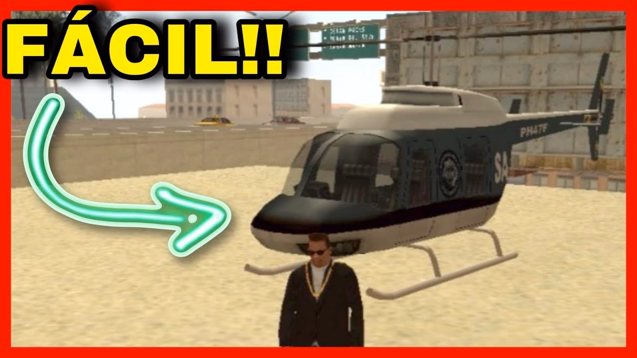 ¿Cómo instalar un helicóptero en GTA San Andreas?