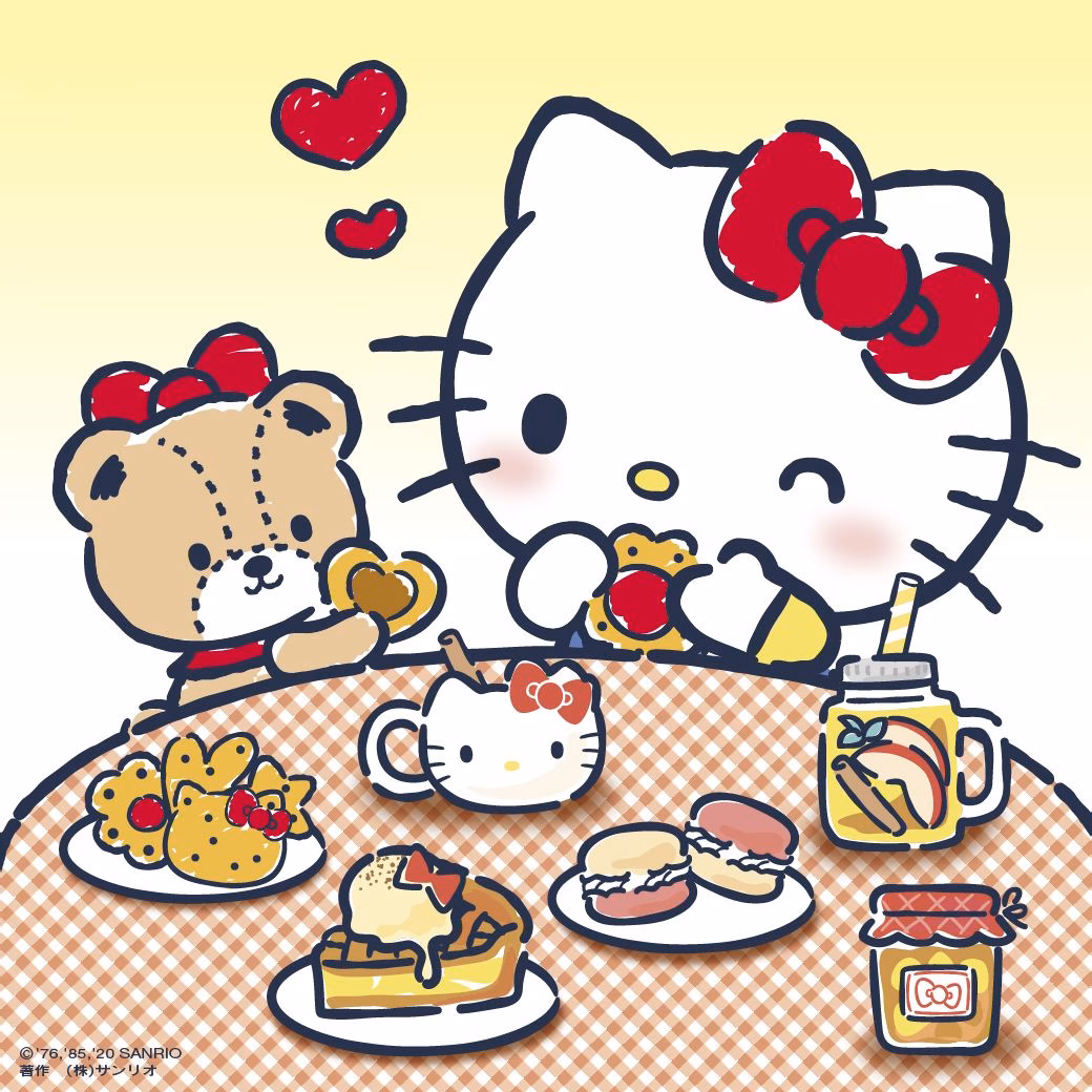 What to eat at a Hello Kitty store?