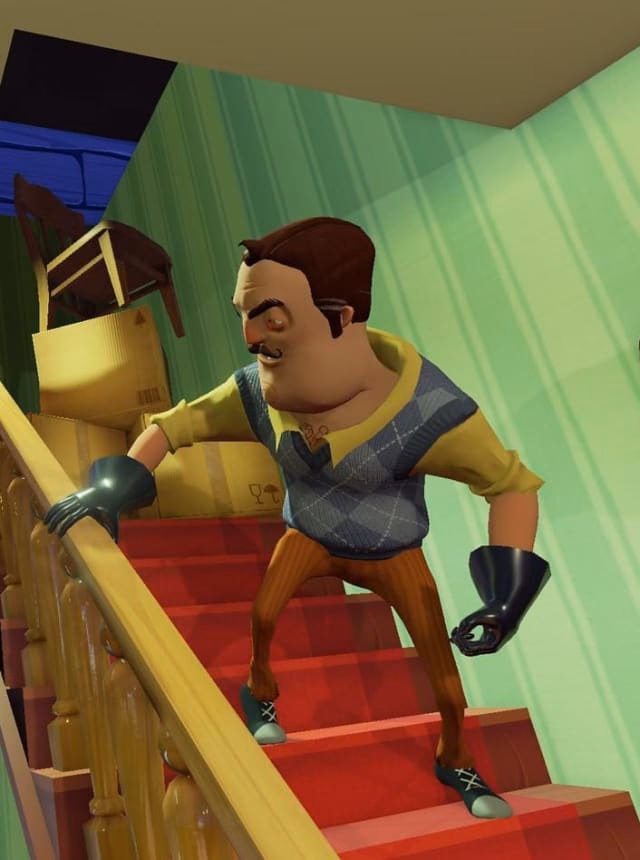 ¿Cuál es el contenido de Hello Neighbor?