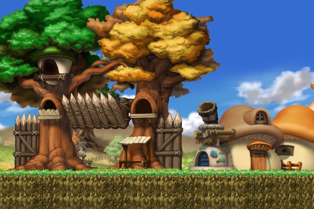 Where is Henesys in Maple World?