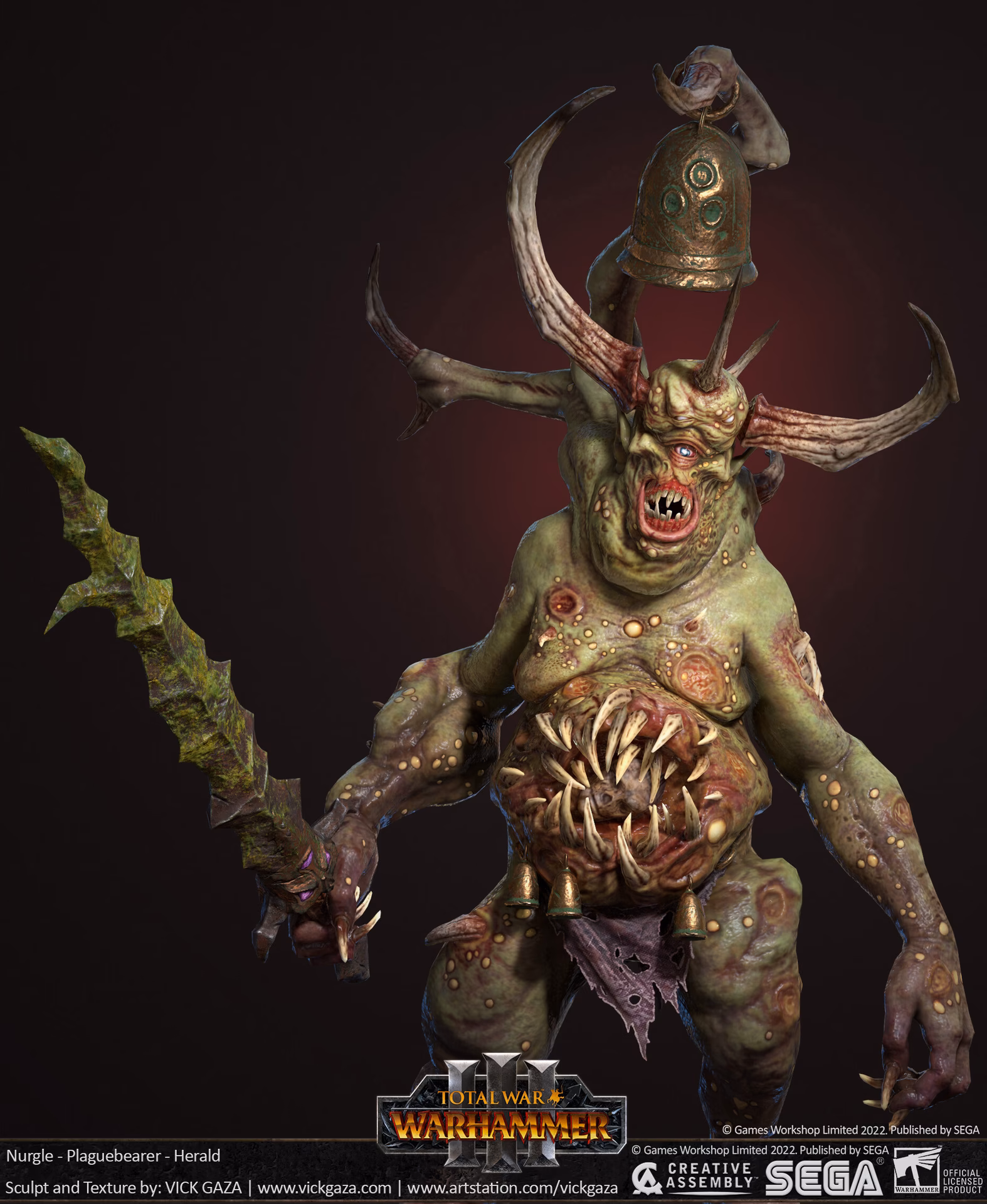 What is a poxbringer Herald of Nurgle?