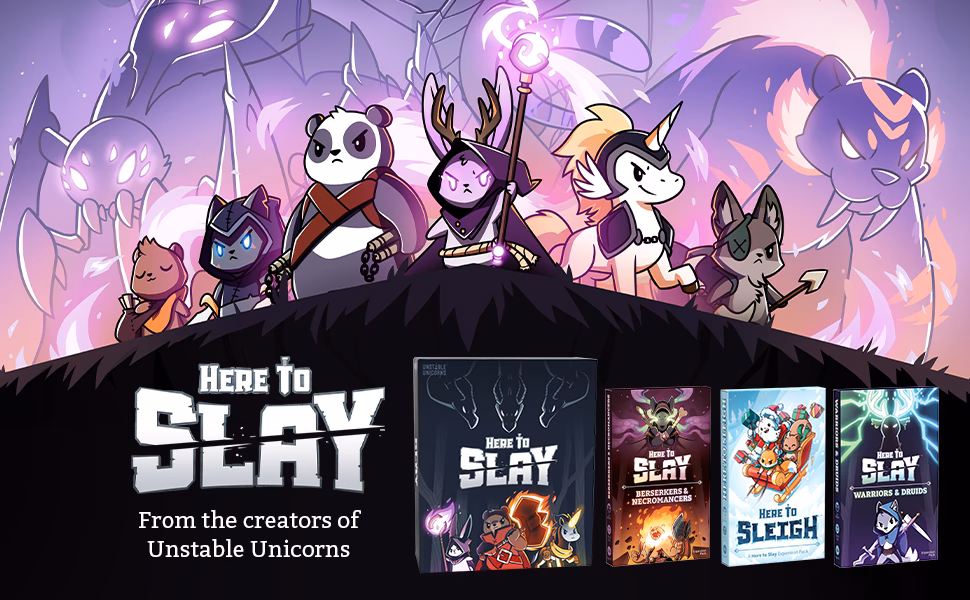 What is here to slay board game?
