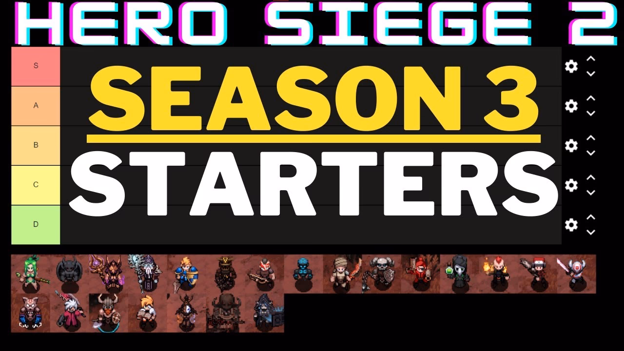 How many classes are there in hero siege?