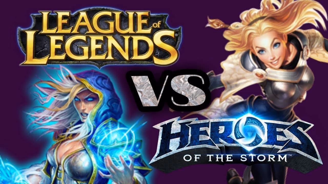 What's the difference between heroes of the storm & League of Legends?
