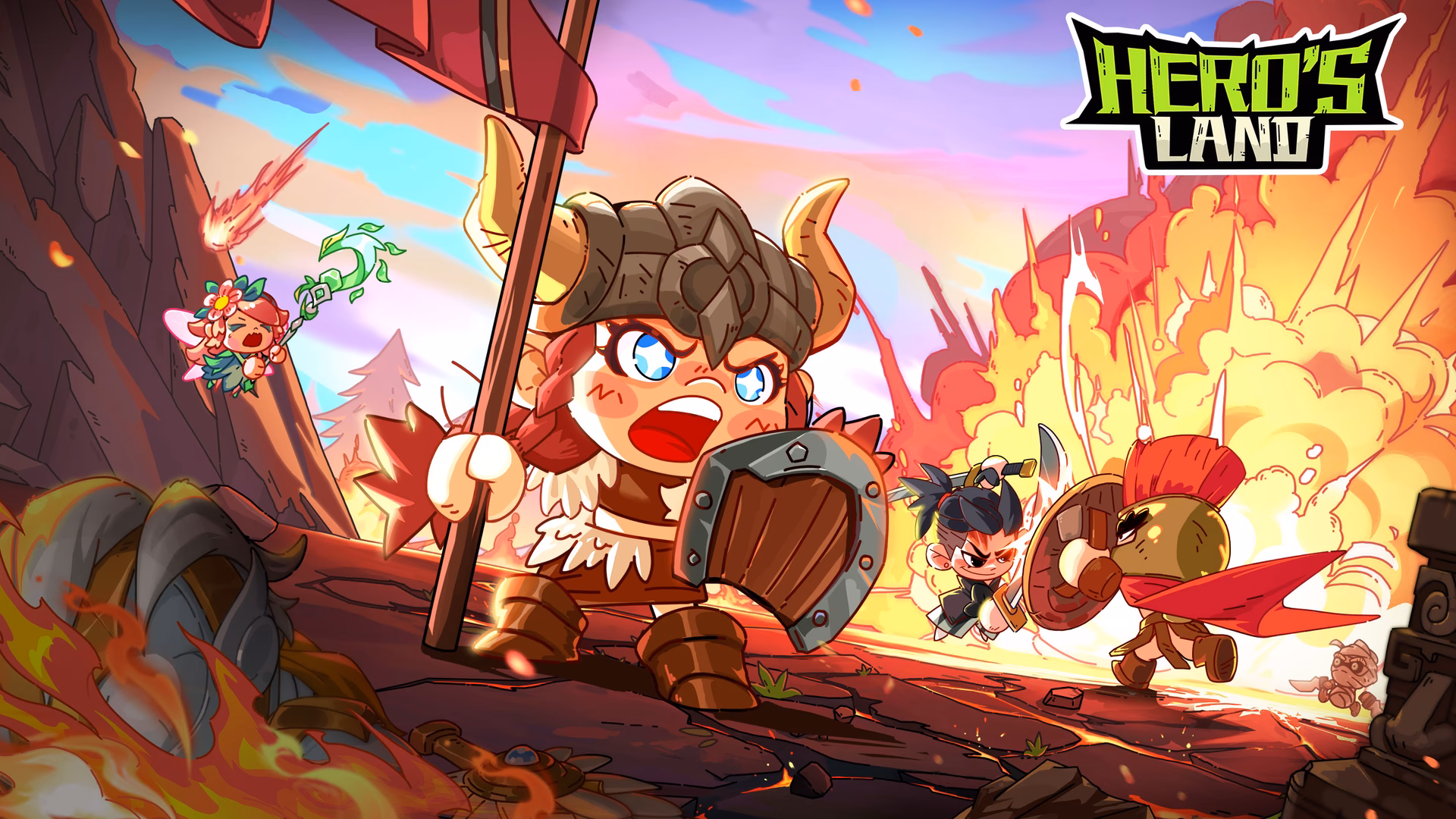 Who is the leader of Heroes Land?