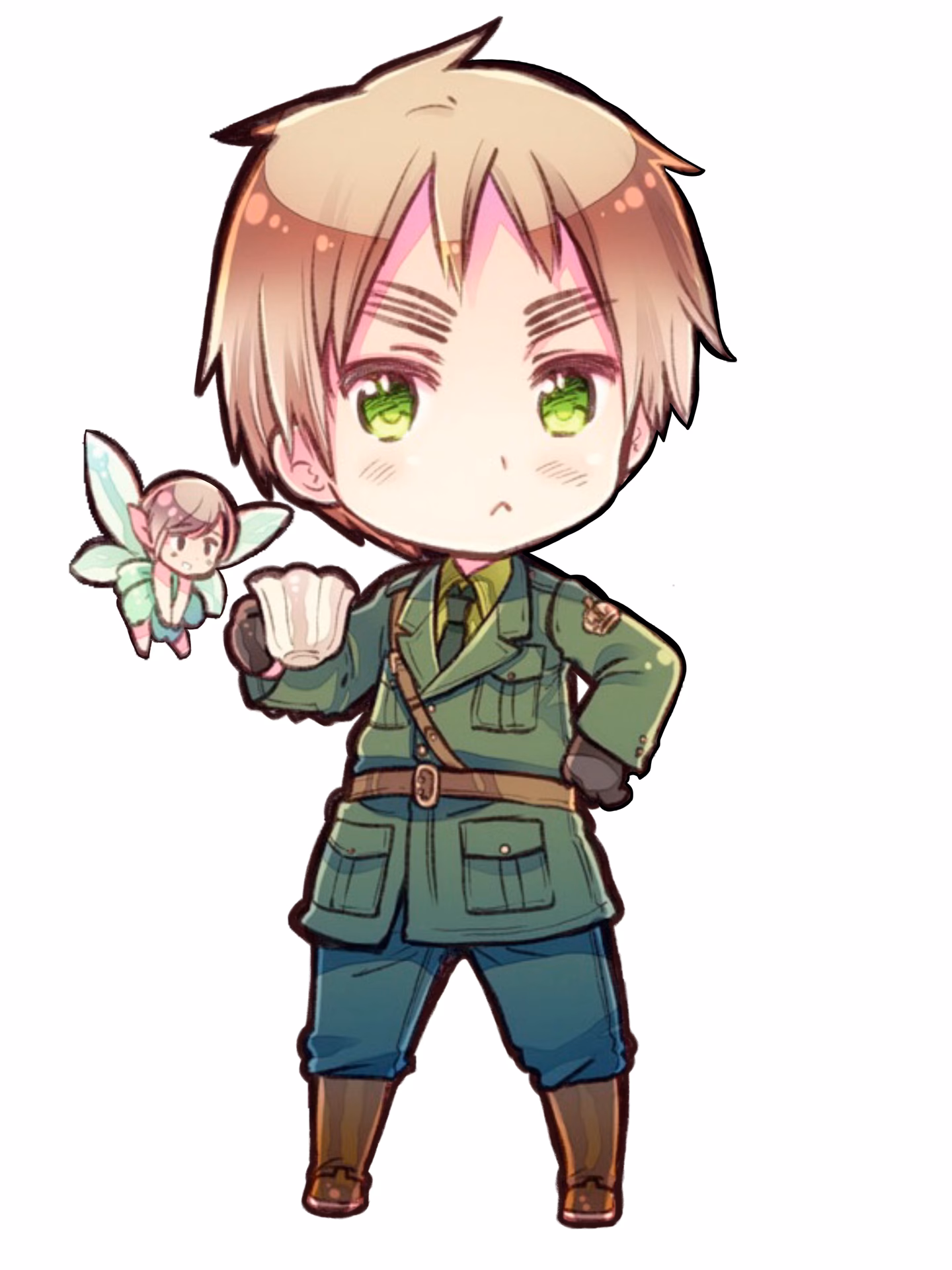 Who is a UK character in Hetalia Chapter 1?