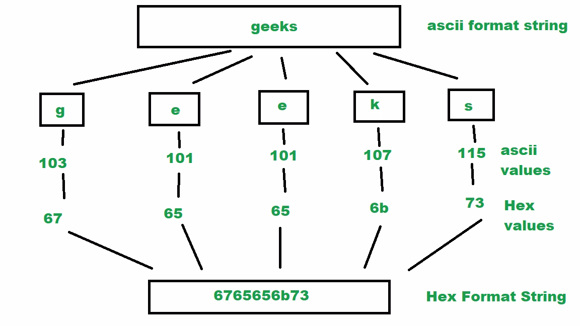 How to convert hex to string?
