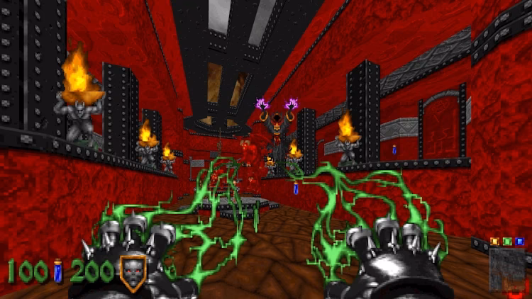 Why did they make Hexen instead of heretic 2?