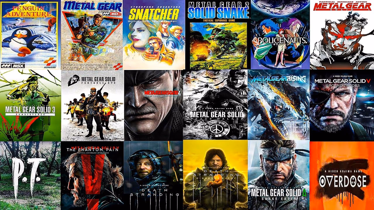What are the best Kojima games?