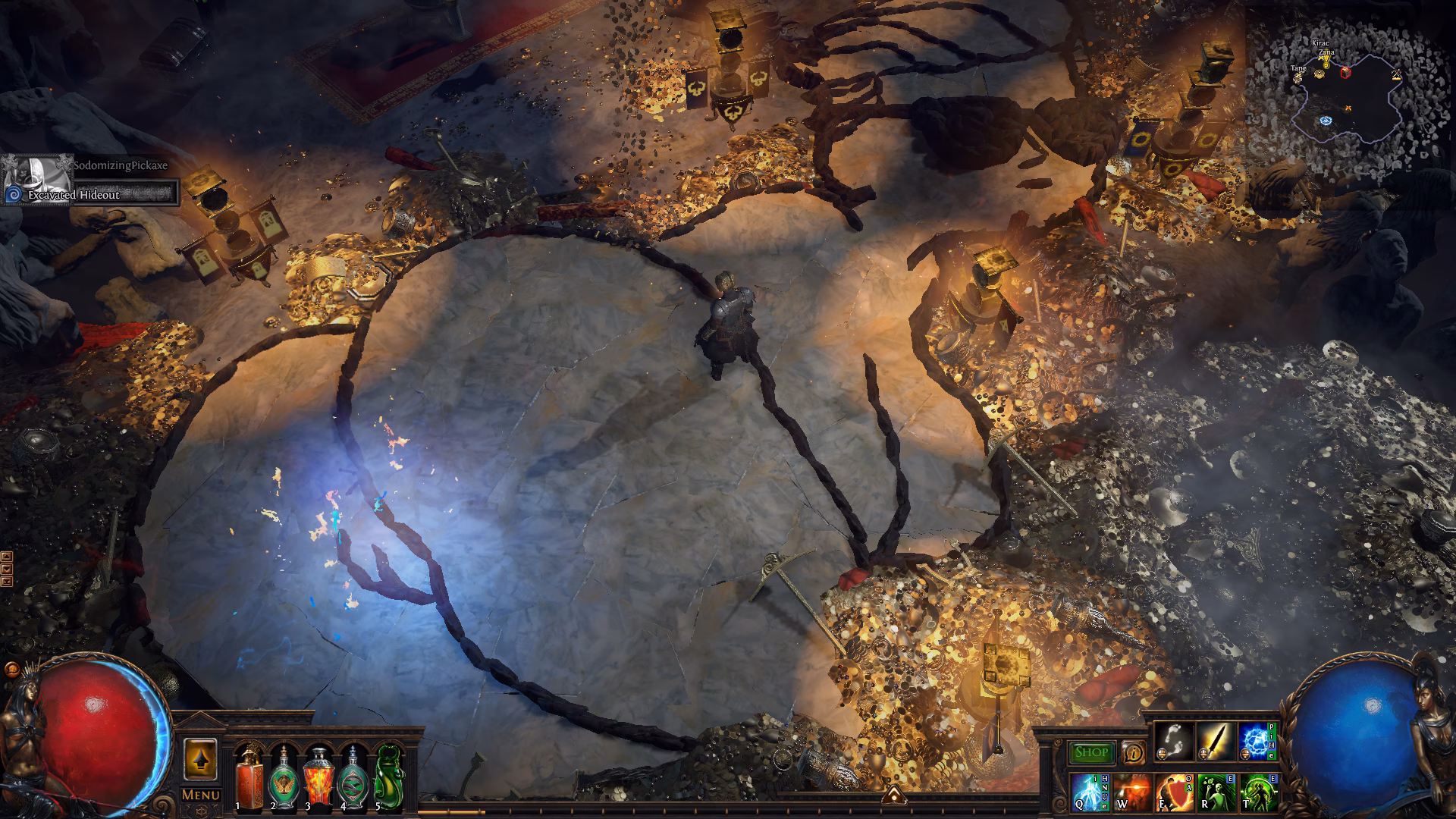 What is a hideout in Endgame?