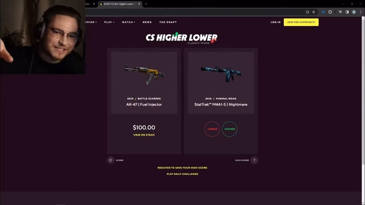 What does high CSGO mean?