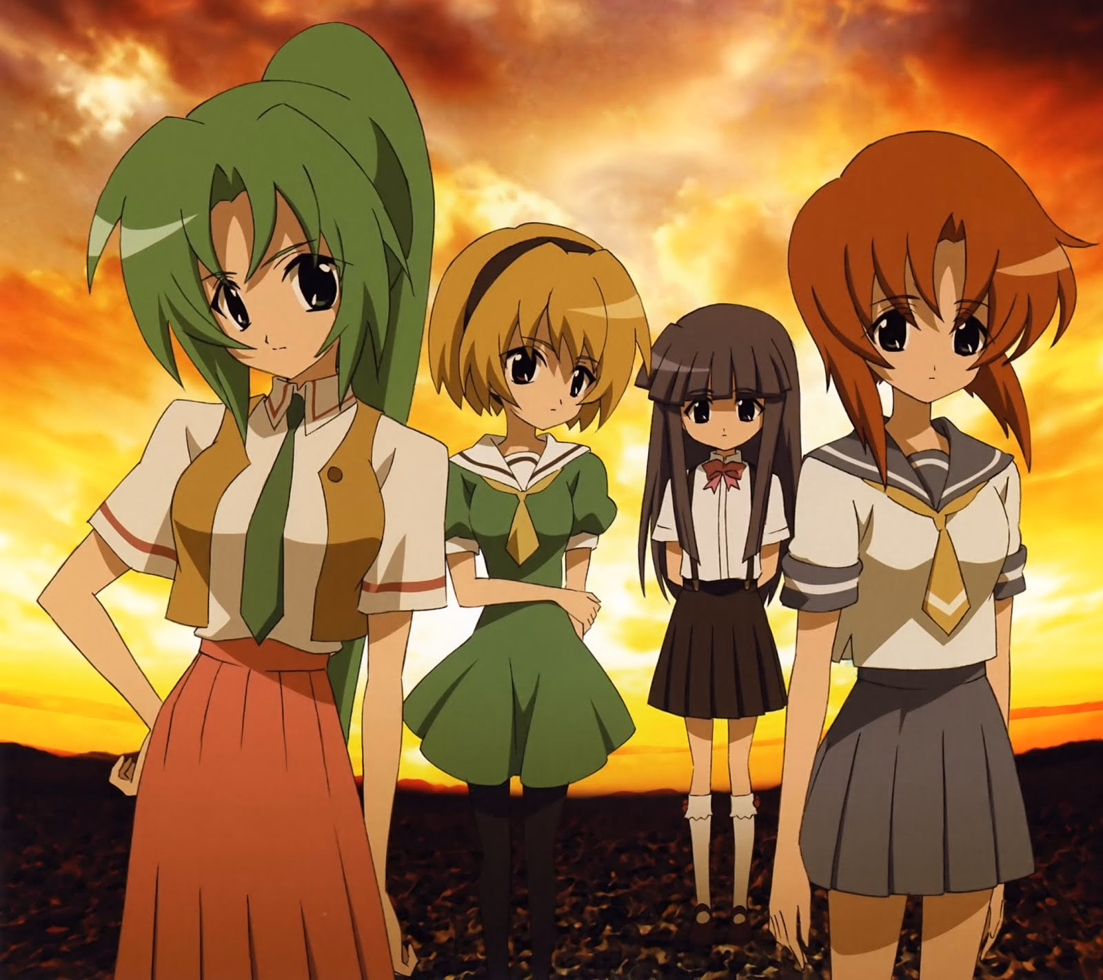 ¿Cuántos juegos tiene Higurashi When They Cry?