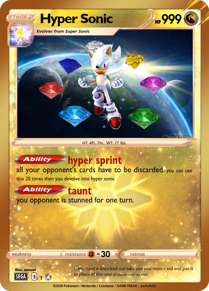 What is Hyper Sonic in Sonic the Hedgehog?