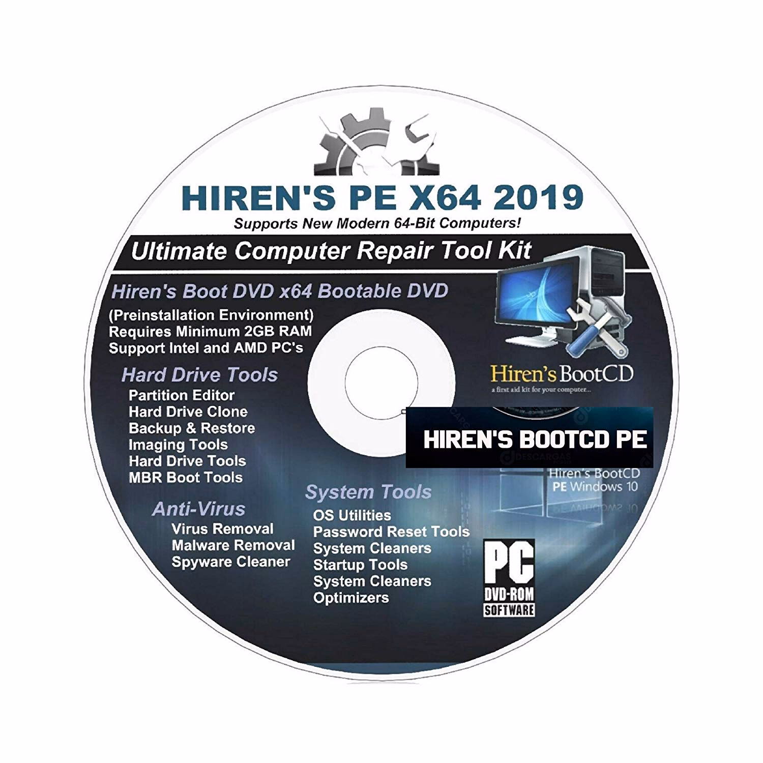 ¿Cómo reemplazar a Hirens Boot?