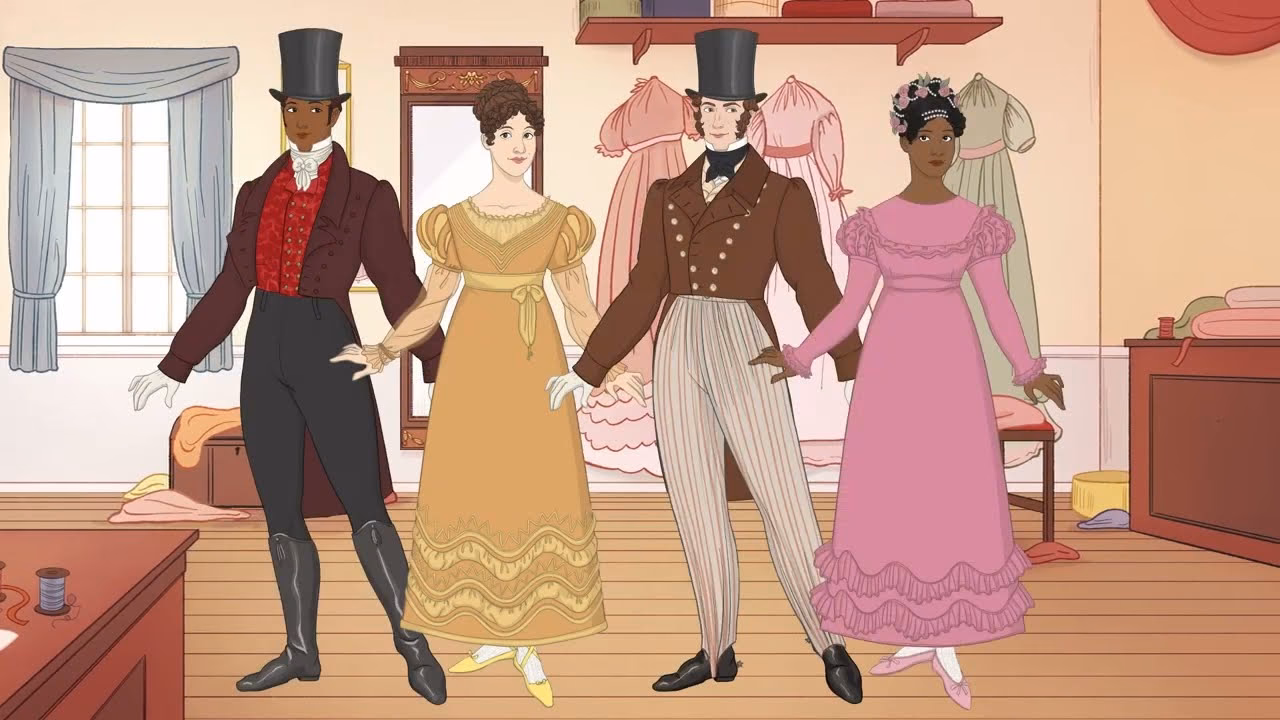 What is the Rococo Costume Creator dress up game?