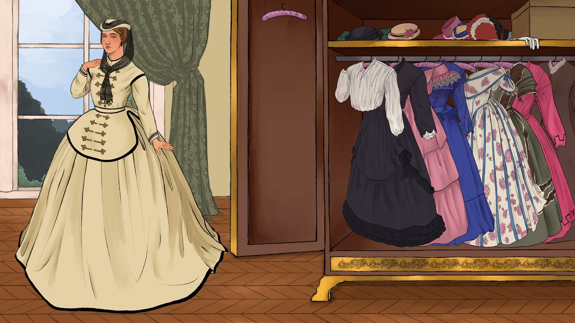 What is historical fashion dress up?