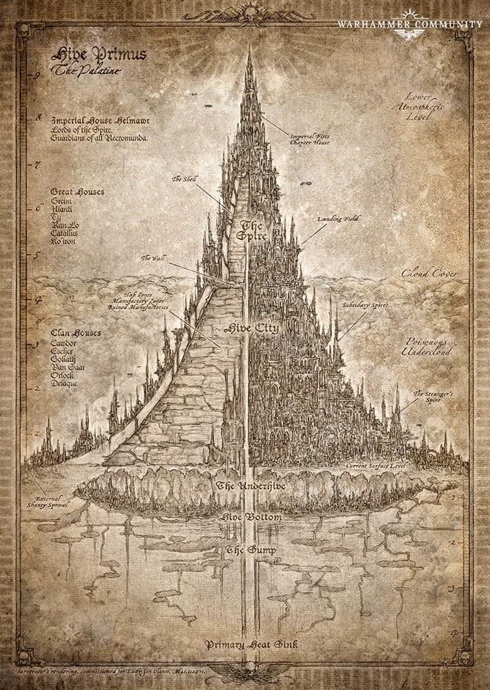 Where is the hive in Warhammer 40k Darktide?