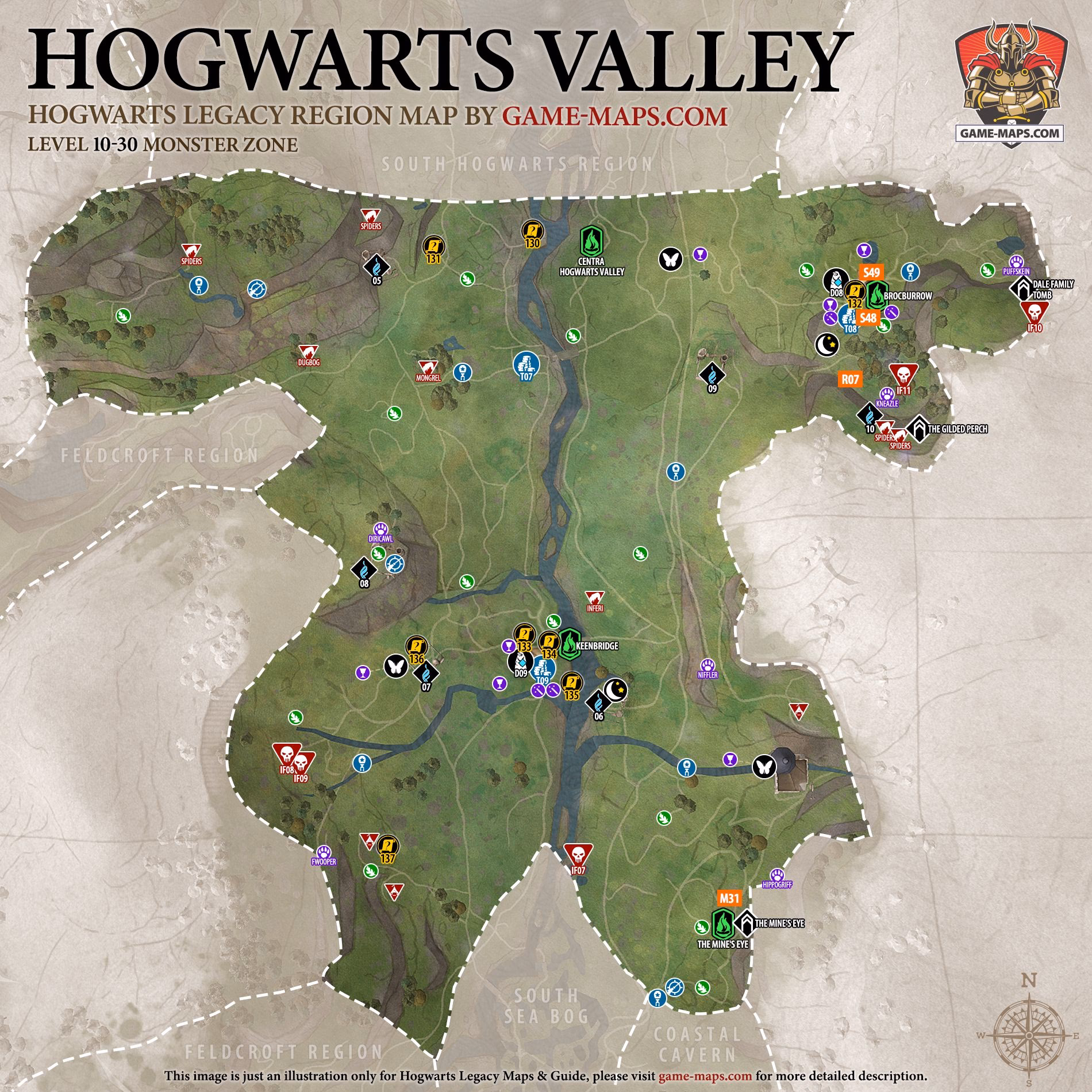 Is Hogwarts legacy the most expansive RPG map?
