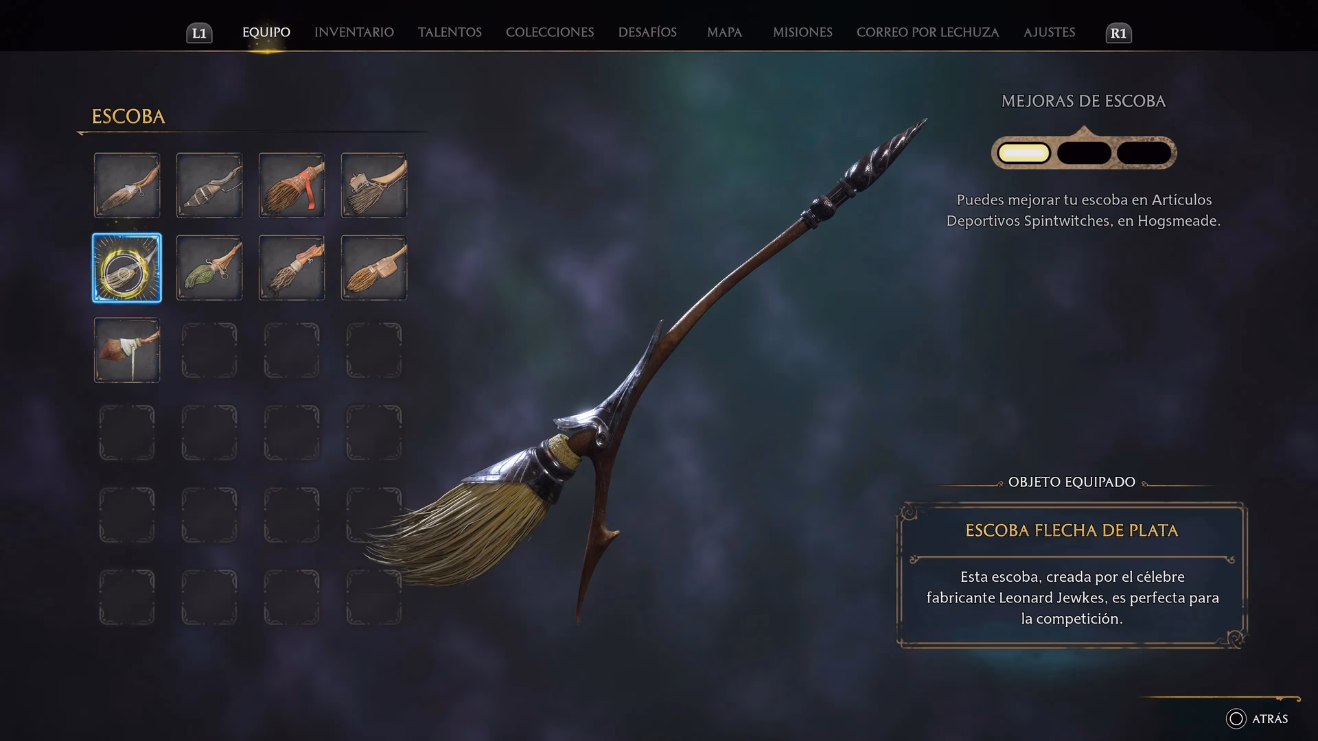 ¿Dónde encontrar la primera escoba de Hogwarts?