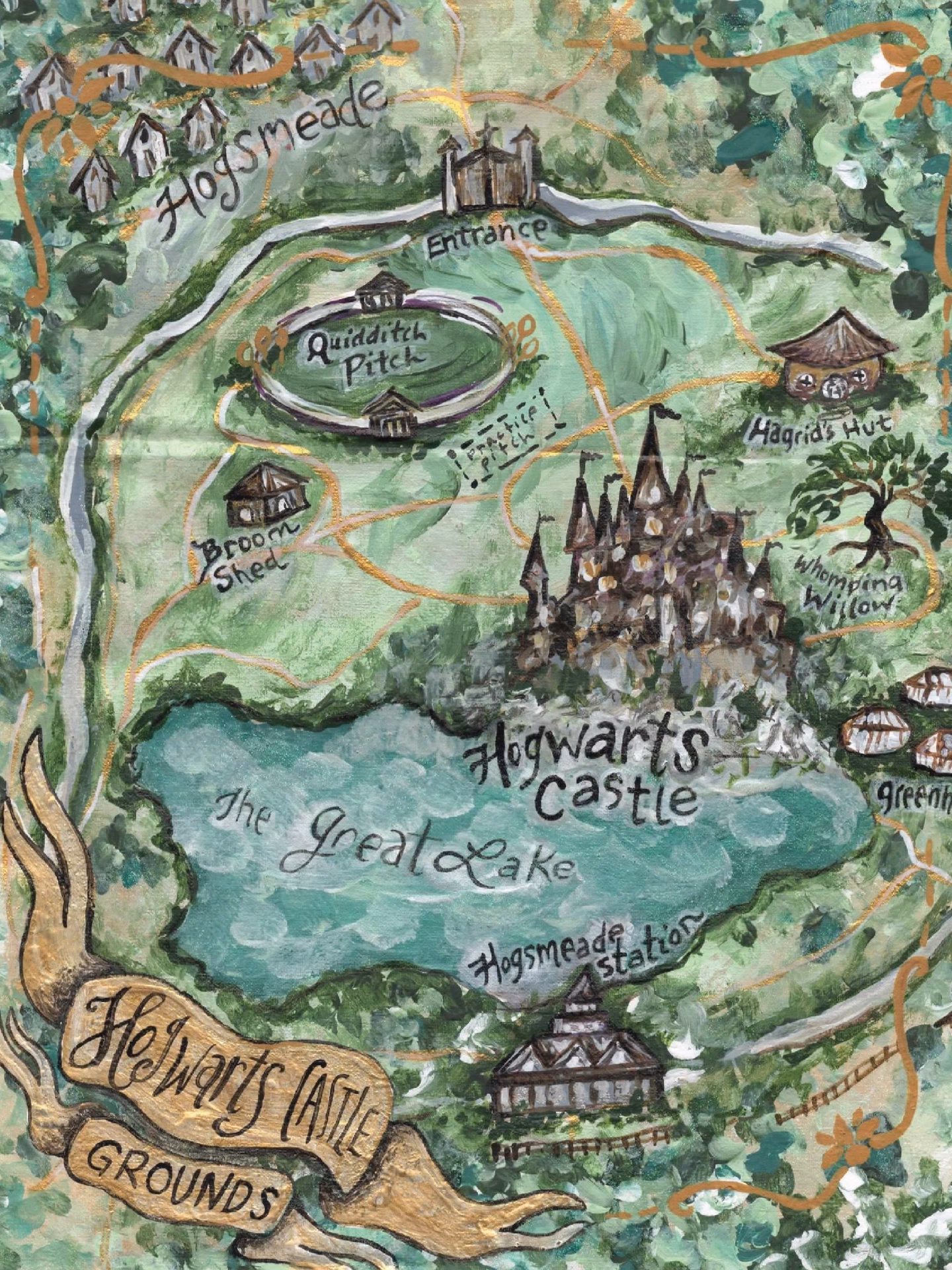 Where is Hogwarts located?