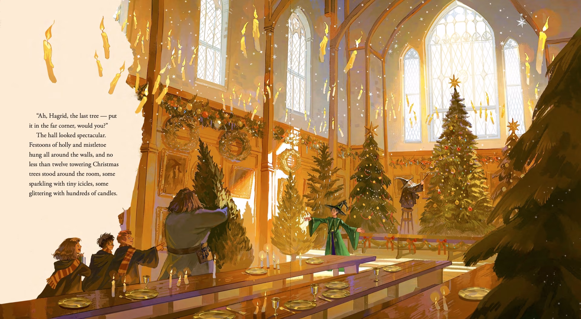 Is Christmas coming to Hogwarts?