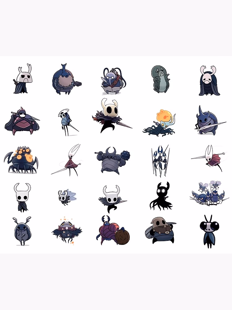 How many Hollow Knight characters are there?
