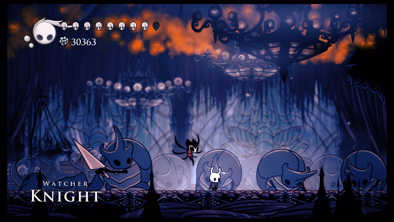 How do I beat the Watcher Knights?
