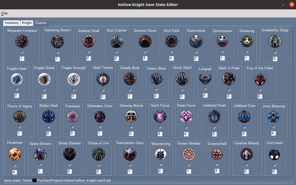 Can I edit my Hollow Knight save file online?