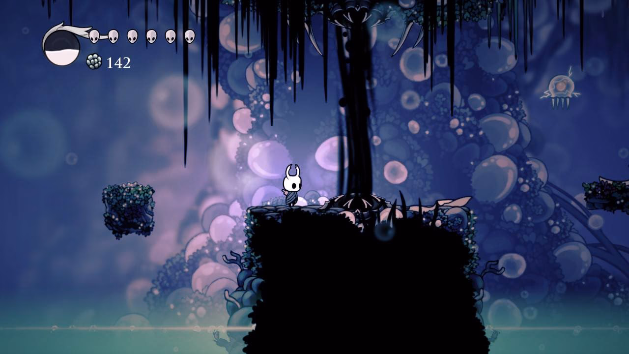 How many black barriers are there in Hollow Knight?