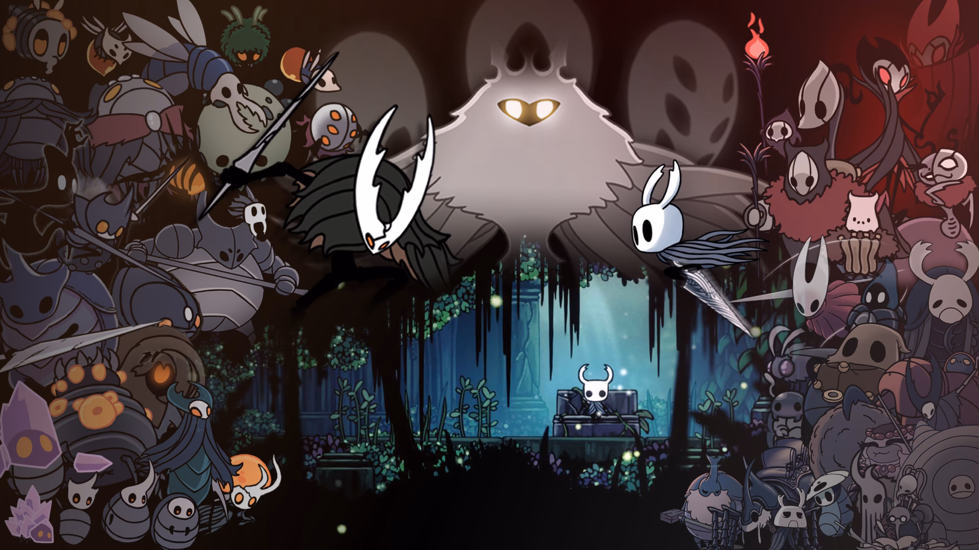 Where can I download Hollow Knight coloring pages?