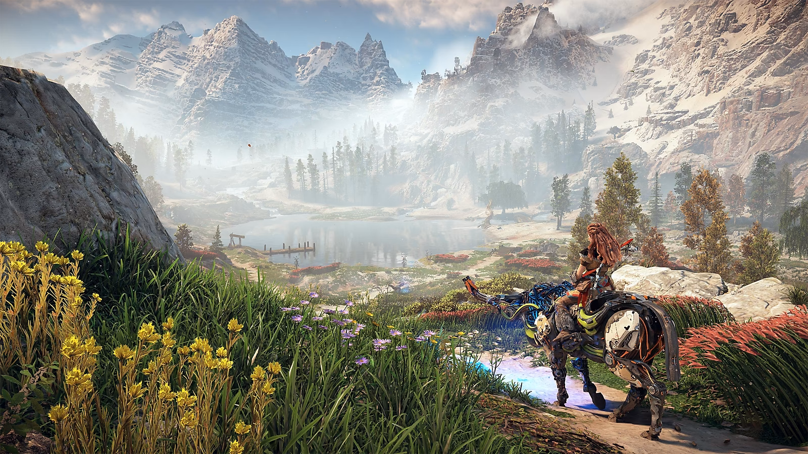 What is Horizon Zero Dawn's cloud system?