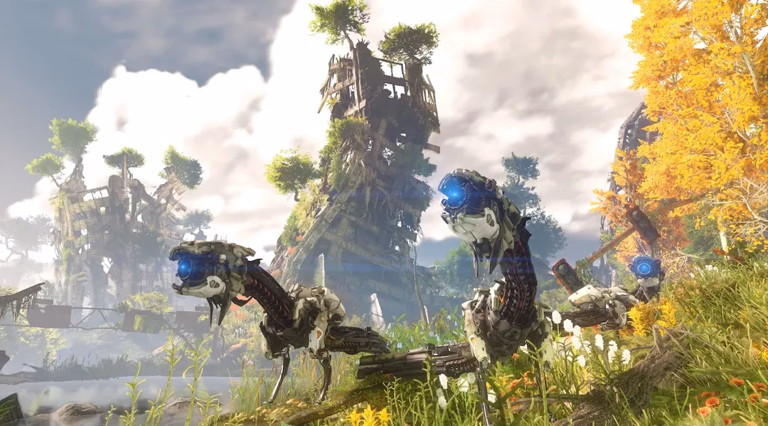 What is Horizon Zero Dawn's cloud system?