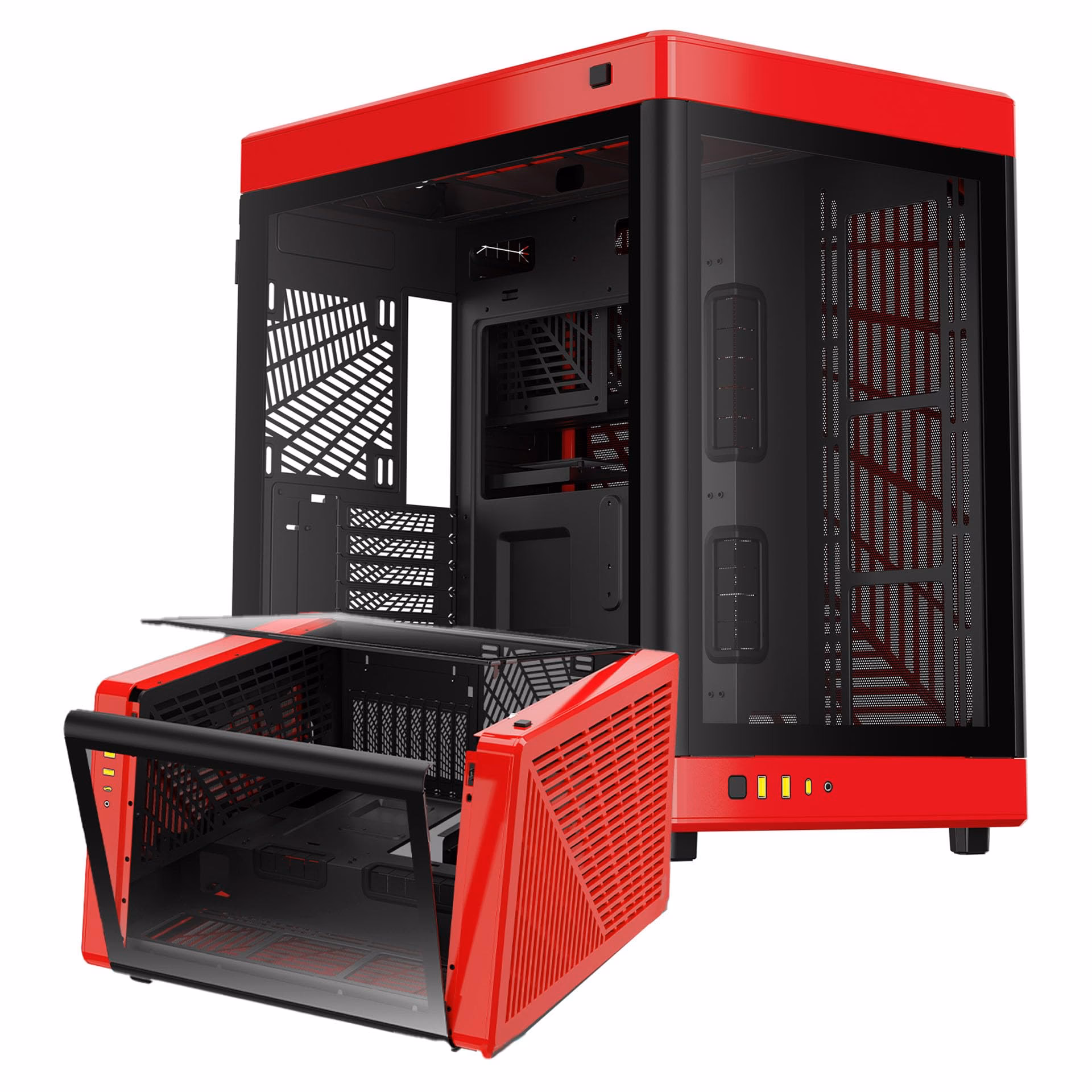 What is the best horizontal PC case for multi-genre builds?