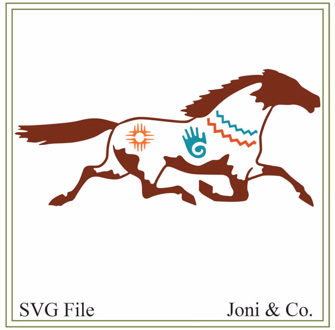 What does a domesticated horse symbolize?