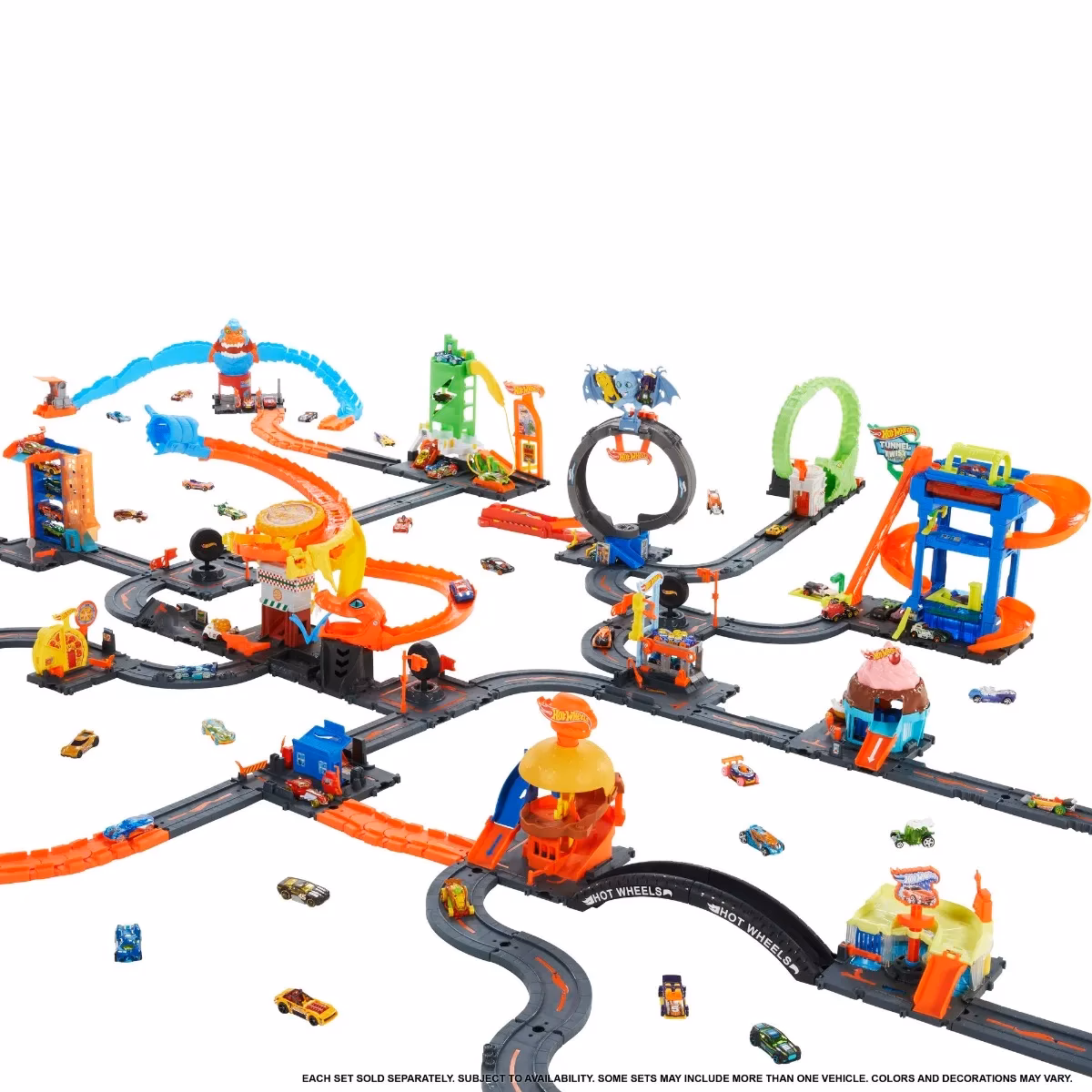 Who did I work with on the Hotwheels city map?