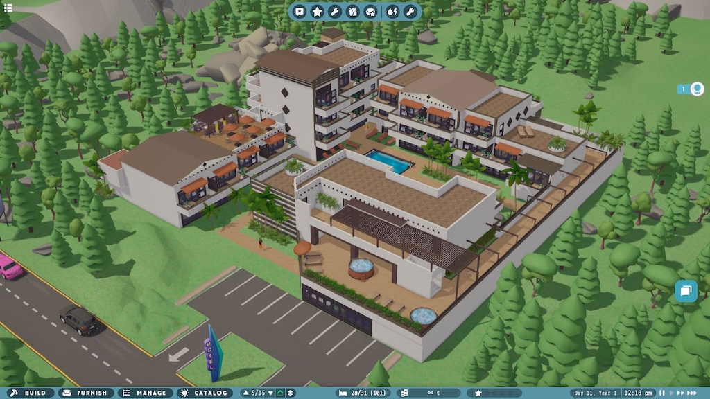 Is hotel magnate free?