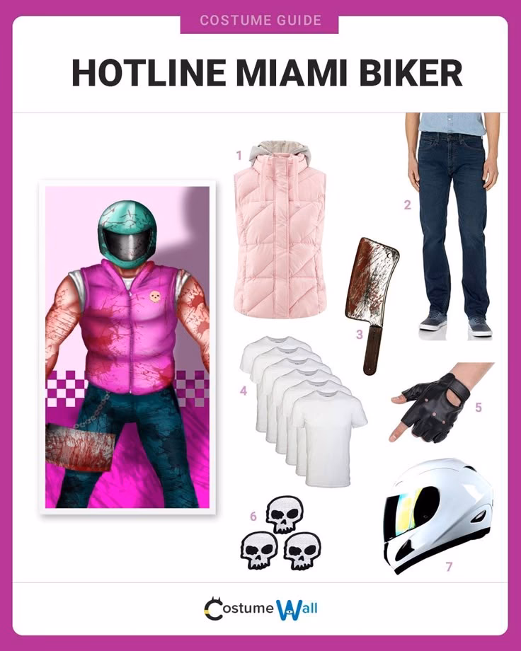 Who is the 'Biker' character in Hotline Miami?