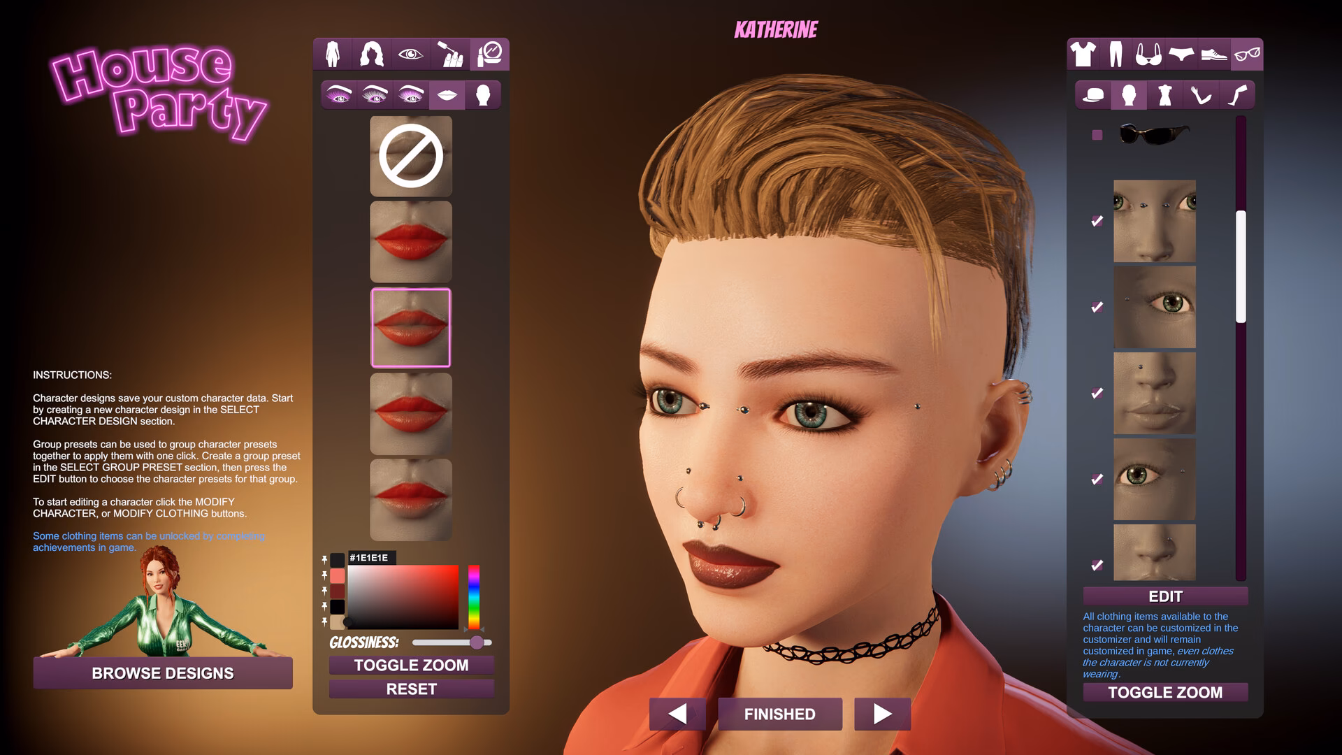 How many mods are there for house party?