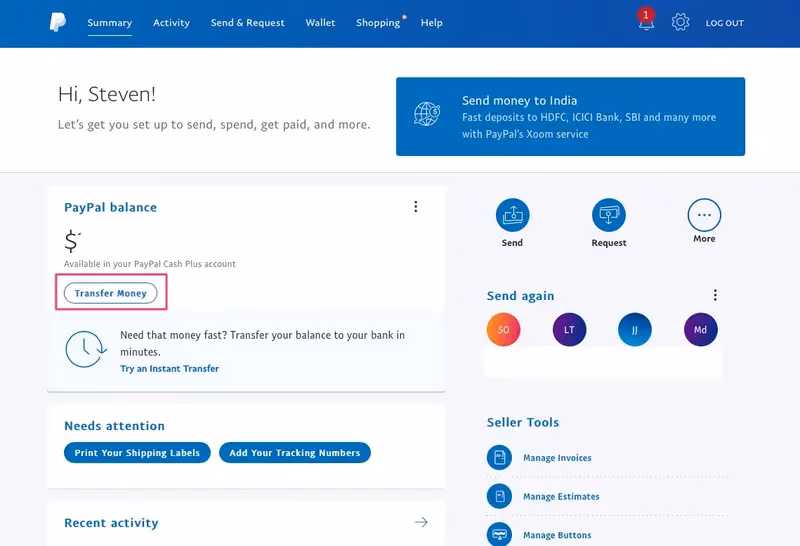 How long does it take to add money to PayPal?