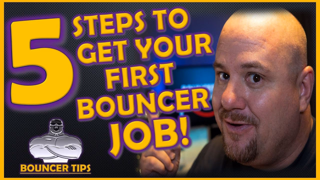 How do you deal with a bouncer?