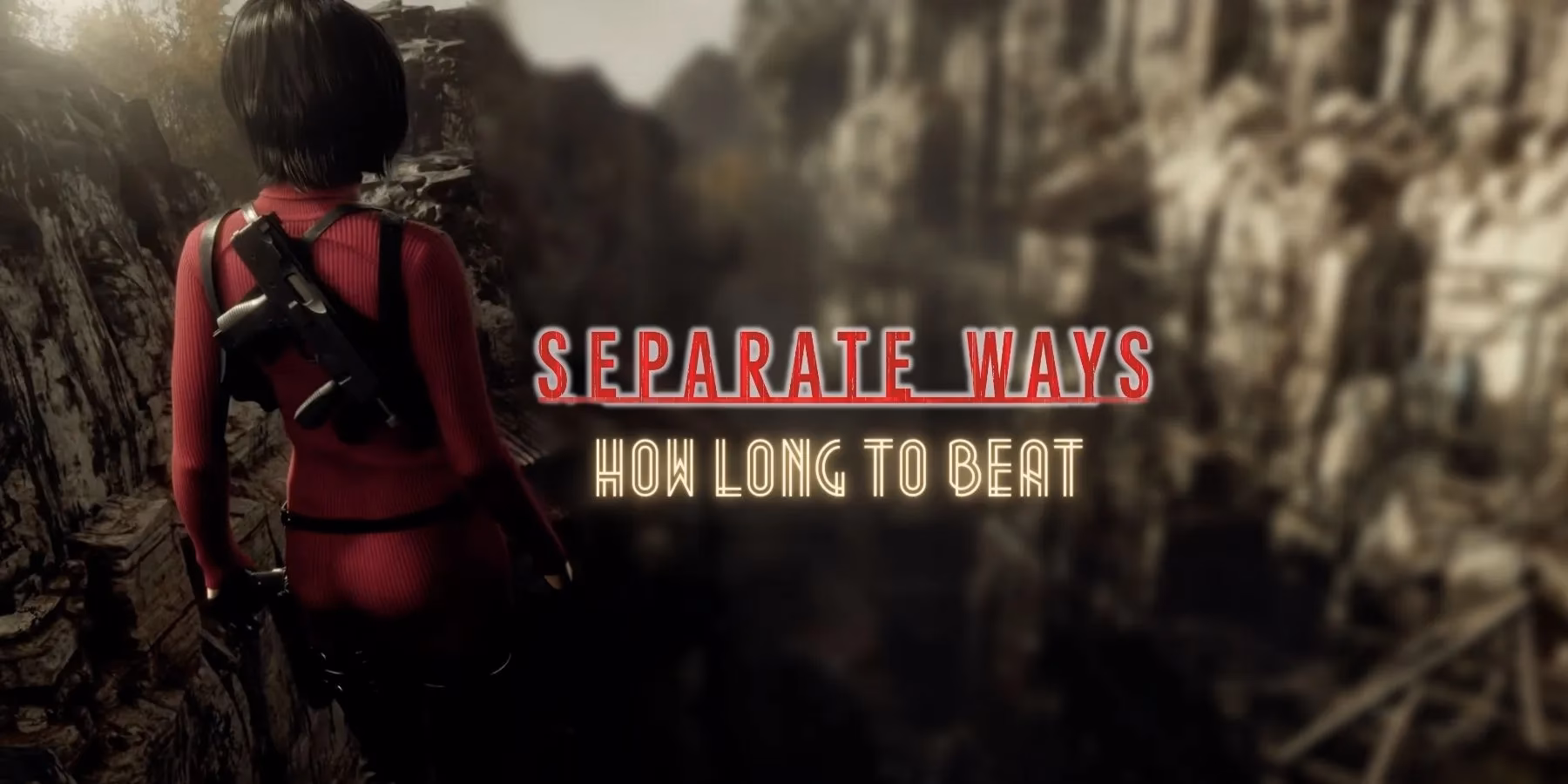 How long is Resident Evil 4 - separate ways?
