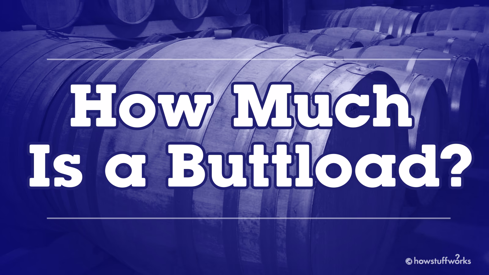 How much wine is in a buttload?