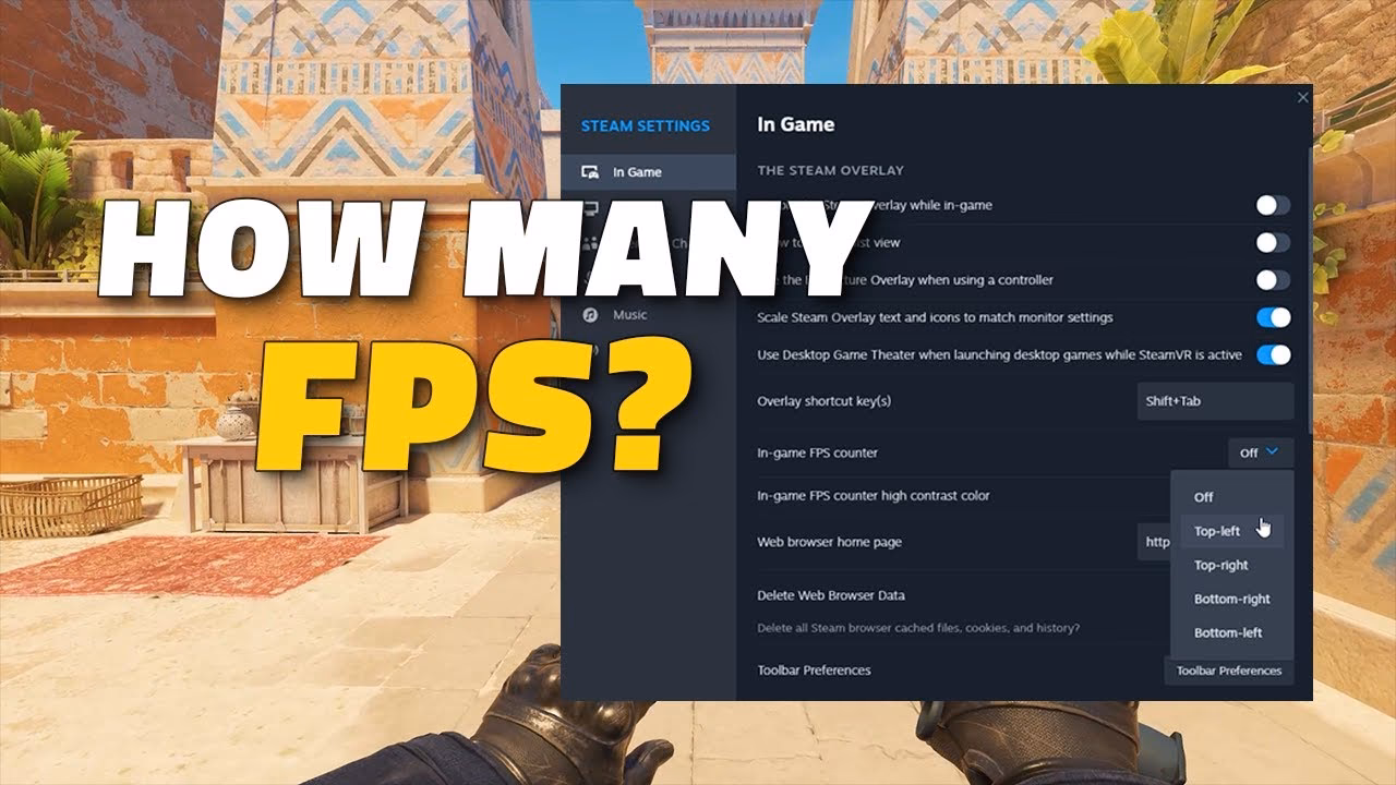 How do I stop fps in CSGO?